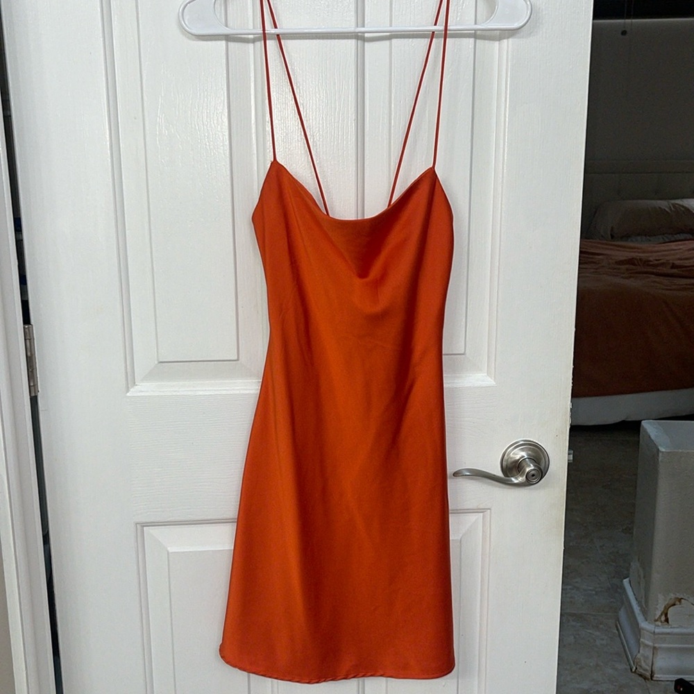Abercrombie silk mini dress